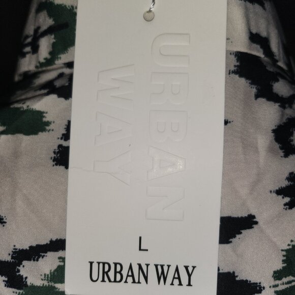 Urban Way Ikat Print Long Sleeve Blouse - Size Large - Picture 6 of 9